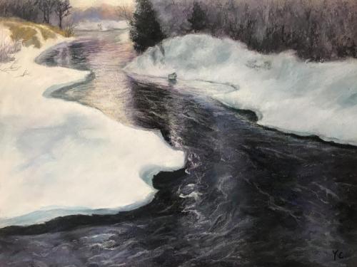 Replica of Frits's SpringThaw11*14 inches $299
