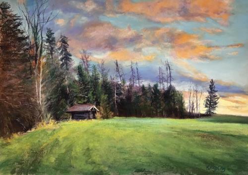 Fall morning 11*14 inches $349