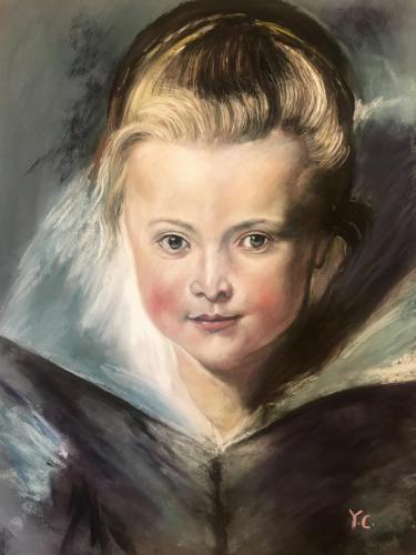 Rubens's Portrait of Clara 11*14 inches $199