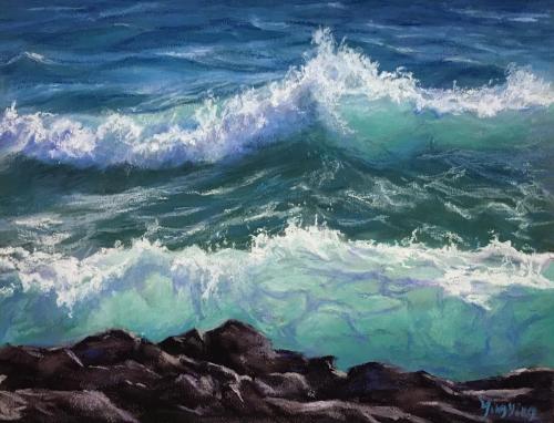 Waves 11*14 inches $349