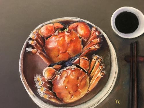 Crabs 11*14 inches $399