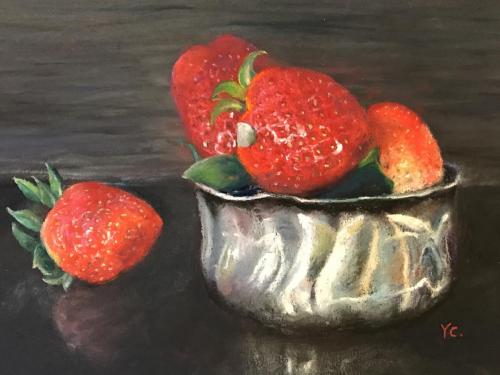 Strawberries 10*8 inches $249