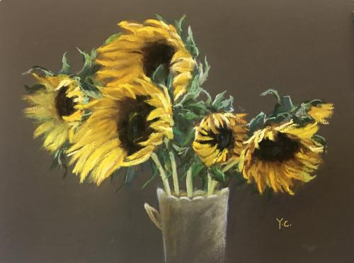 Sunflowers 11*14 inches $199